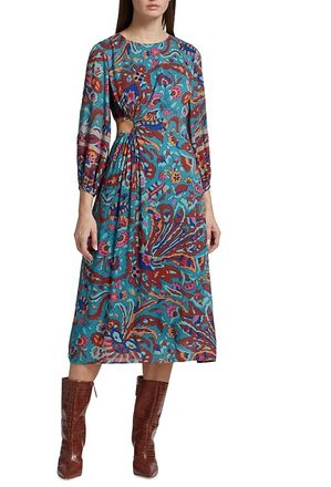 BA&SH Womens Monica Dress In Multicolor