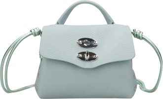 Zanellato Postina Small Bag - Dames - Mini tas - Groen - ONE Size - Leer - Tassen