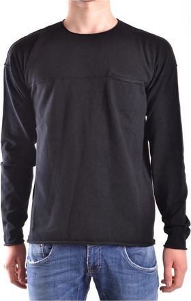Isabel Benenato Stijlvolle Sweaters voor een Trendy Look - Heren - Longsleeves - Zwart - M - Tops