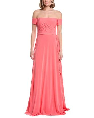 Rene Ruiz Paisley A-Line Gown