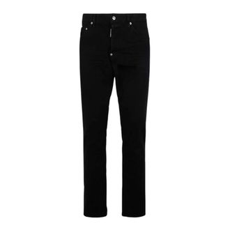 Dsquared2 Slim-fit Jeans, male, Black, Size: M Slim-fit Jeans
