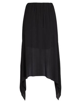8 by YOOX HIGH-WAIST MIDI SKIRT