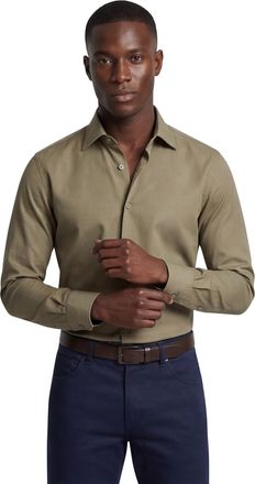 HUGO BOSS Boss Black slim fit overhemd groen
