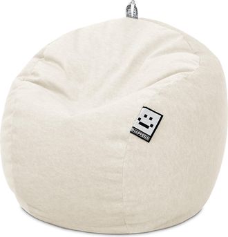 Happers Happers - Puff Pelota Terciopelo Vintage Crudo &Uacute;nico Crudo