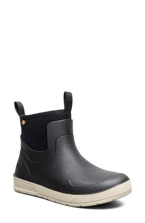 Bogs Rockaway Seamless Waterproof Chelsea Rain Boot in Black at Nordstrom, Size 12