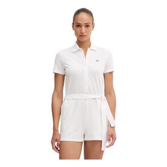 Lacoste Donna, Jumpsuits, Bianco, M, new