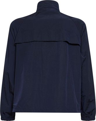 Moncler Mens Packable Jacket Blue Polyamide Bomber