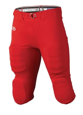 Rawlings Sporting Goods Mens Adult High Performance 147 Cloth Game Pant, Scarlet, 2X