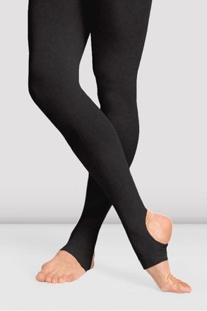 Bloch Ladies Contoursoft Stirrup Tights, Bloch Tan
