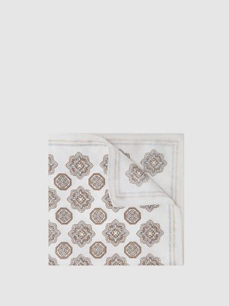 Reiss White Pocket Squares