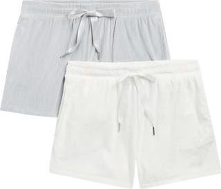 Jaclyn Assorted 2-Pack Velour Pajama Shorts in Embossed Star at Nordstrom Rack, Size X-Large
