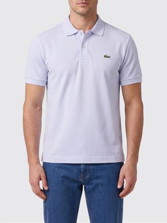 Lacoste Polo in cotone con logo Lacoste