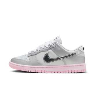 Nike Womens Dunk Low LX Shoes in Grey | HM3698-006