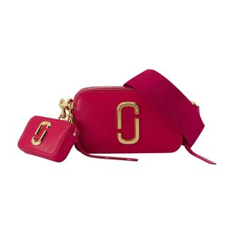 Marc Jacobs Tassen, Dames, Roze, ONE Size, Leer, Snapshot Crossbody