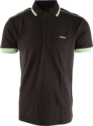 HUGO BOSS Paddy 1 Polo - Heren - Polos - Zwart - S - Katoen - Tops