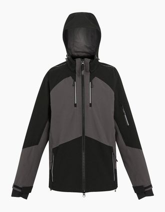 Regatta Professional Unisex Adult Waterproof Stretch Shell Jacket - Black - Size: 42/18/16/Regular