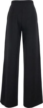 Gucci Womens Wool Trousers Black