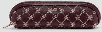 Mango Astuccio zip stampa logo bordeaux - Donna - Taglia unica - MANGO