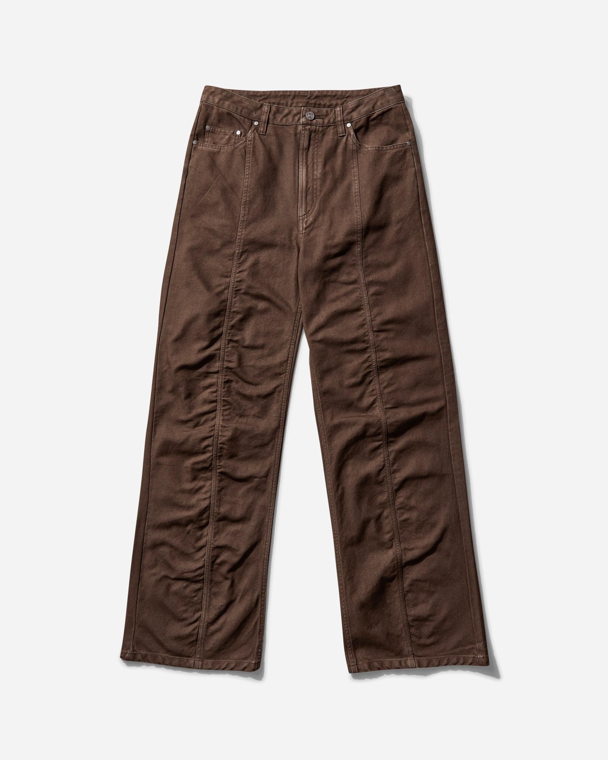 【関税・送料込み】VIVIENNE WESTWOOD LINEN BERTRAM PANTS Vivienne Westwood Brown Linen Bertram Tailored Pants from