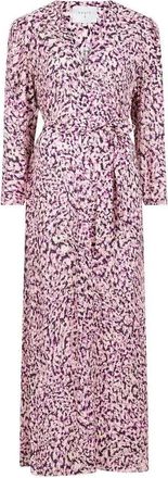 Dante6 Maxi Jurk met Riem - Dames - Maxi kleedjes - Roze - S - Katoen - Kleedjes