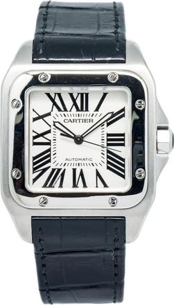 Cartier Santos 38mm Pre-owned - Bianco