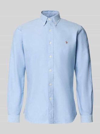 Polo Ralph Lauren Regular Fit Freizeithemd aus reiner Baumwolle in Bleu, Gr&ouml;&szlig;e XXL