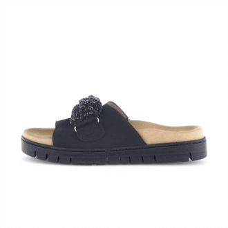 Gabor Womens Flexible Outsole Mule In Black