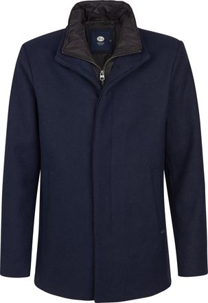 Petrol Industries Heren Wollen Jas Kickapoo - Blauw