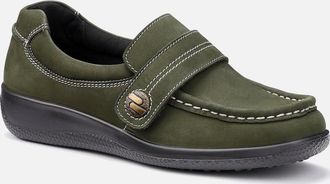 Hotter Womens Wendy II Wide Fit Womens Loafers - Tan - Size: 6.5