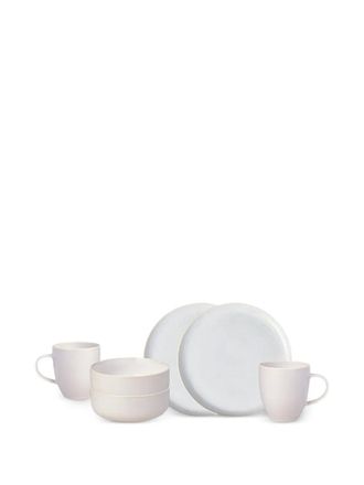 Villeroy & Boch Piatti da colazione Crafted Cotton in porcellana (6 pezzi) - Toni neutri