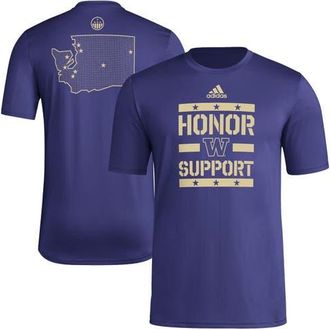 adidas Mens adidas Purple Washington Huskies Honor & Support Pre-Game T-Shirt at Nordstrom, Size Xx-Large