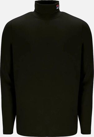 Fila Mens Fila 19th Classic Roll Neck T-Shirt Black - Size: 40