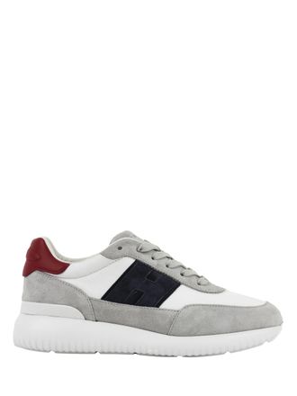 Hogan Interaction 3 Suede Overlay Sneakers