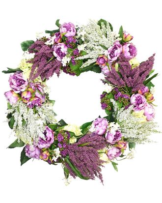 Creative Displays Inc. 27In Mixed Sprays Wreath