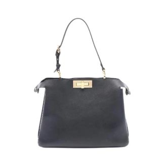 Fendi Pre-owned Peekaboo Soft Medium Handtas - Dames - Vintage Handtas - Zwart - ONE Size - Leer - Vintage