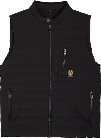 Belstaff Chassis Padded Stretch-shell Gilet - Black - XL