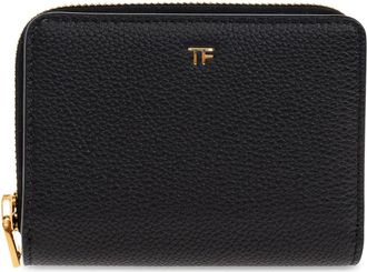 Tom Ford Accessoires, Dames, Zwart, ONE Size, Leer, Wallets & Cardholders