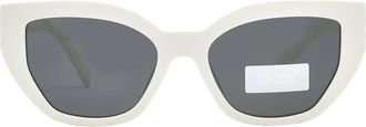 Prada Darl Grey Cat Eye Ladies Sunglasses PR A09S 1425S0 53