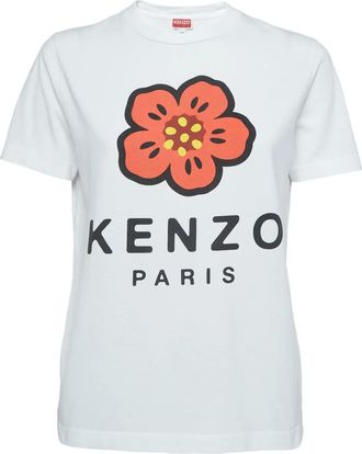 Kenzo T-shirt Boke-flower - Bianco