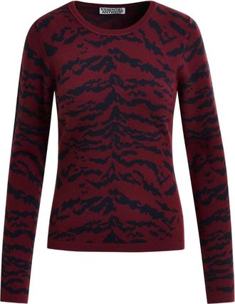 Essentiel Maglione a coste - Rosso