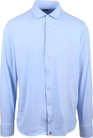 Sonrisa Overhemden, Heren, Blauw, S, Katoen, Sonrisa Shirt