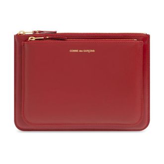 Comme Des Gar&ccedil;ons Pochette in Pelle - - Accessories - unisex - Rosso - ONE SIZE