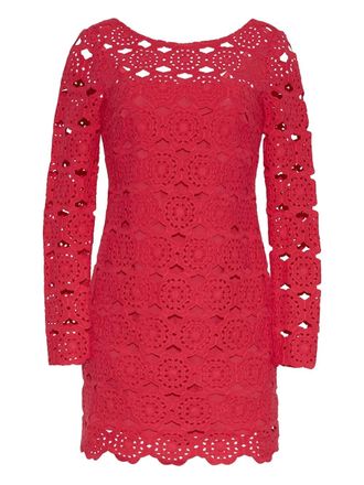 Cara Cara Marsielle lace dress - women - Cotton - S - Pink