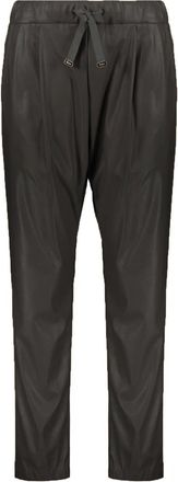 Herno Broek met Elastische Taille en Trekkoord