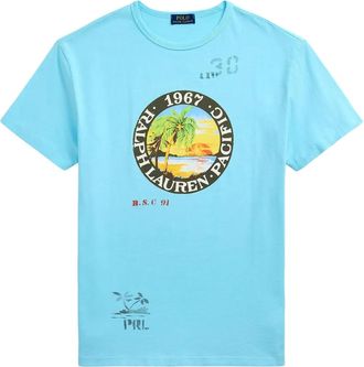 Polo Ralph Lauren T-shirt met logoprint - Blauw