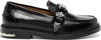 Toga Archives Round-toe Leather Loafers