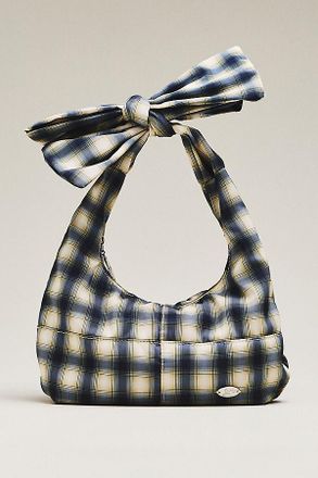 Damson Madder Roo Check Tie Shoulder Bag
