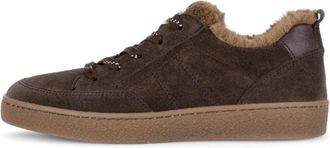 Gabor 6024.01 Lage Sneaker - Dames - Sneakers - Bruin - 35 EU - Leer - Schoenen