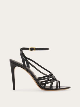 Ferragamo Women Strappy sandal Black Size 10.5