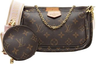 Louis Vuitton Brown Monogram Canvas Multi-Pochette Accessoires (Authentic Pre- Loved)